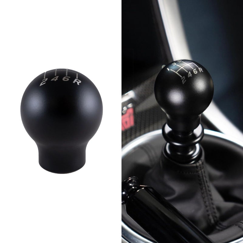 Billetworkz مقبض نقل الوزن من بيلت ووركس (500 جرام) لسيارات سوبارو 6 سرعات WRX: 2015-25 / STI: 2004-21، أسود غير لامع - Image 1